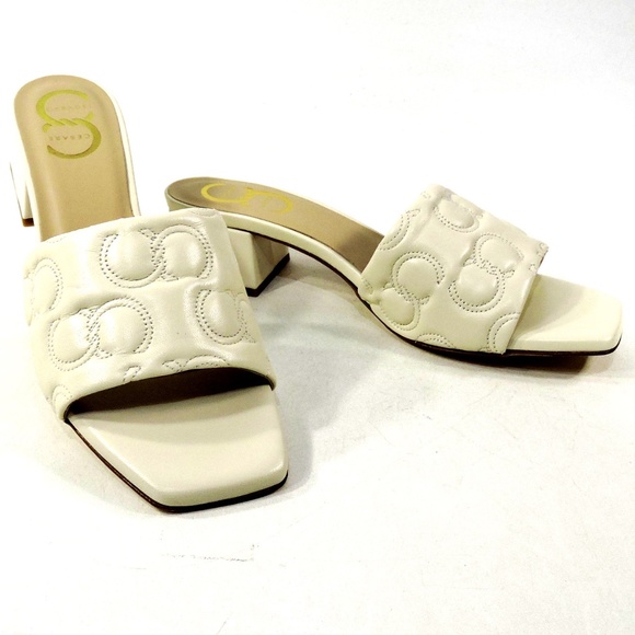 CASADEI 🇮🇹 WOMEN'S BEIGE SOFT LEATHER COMFORT MULES - Picture 2 of 10
